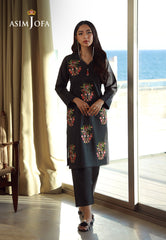 The Minimal Pret By Asim Jofa Stitched 2 Piece Cambric Collection-AJPB-173