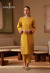 The Minimal Pret By Asim Jofa Stitched 2 Piece Cambric Collection-AJPB-177