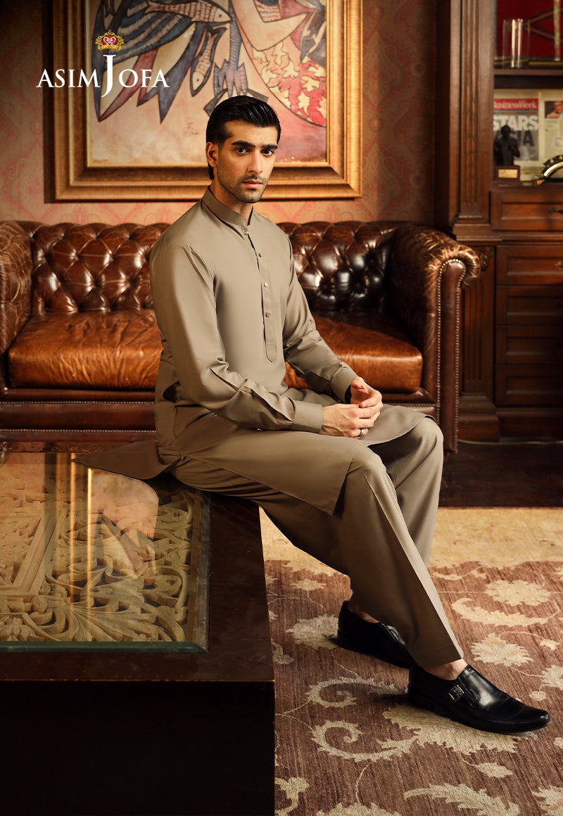 Asim Jofa  Ready To Wear Men Ajmbp-07 - 2Pcs