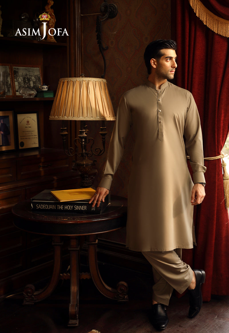 Asim Jofa  Ready To Wear Men Ajmbp-07 - 2Pcs