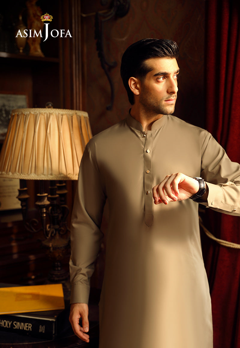 Asim Jofa  Ready To Wear Men Ajmbp-07 - 2Pcs