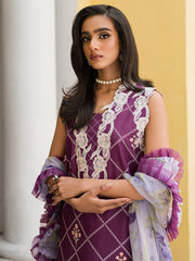 Wisteria by Roheenaz Unstitched 3 Piece Summer Lawn V-II Suit-26-B-Dilara