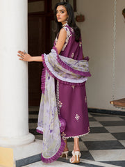Wisteria by Roheenaz Unstitched 3 Piece Summer Lawn V-II Suit-26-B-Dilara