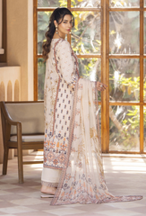 Zarwisha By Humdum Unstitched 3 Piece Digital Printed Emb Lawn Collection'2025-D-05