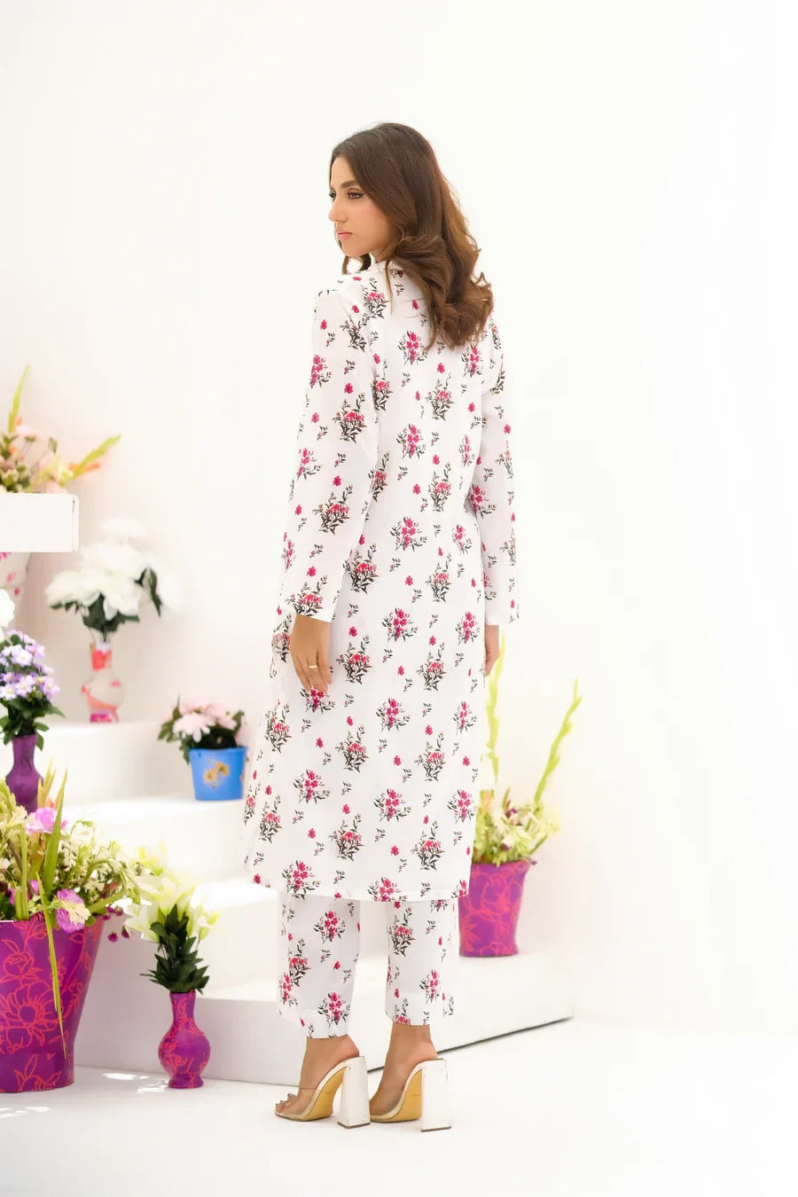 Dhaga Stitched 2 Piece Lawn Collection'2025-Matching separate 0026