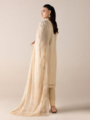 AURAPRET By Zebtan Stitched 3 Piece Luxury Formals Collection'2026-Aurapret-07 | 3 Piece Embroidered Organza Suit