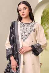 Zellbury Unstitched 3 Piece Lawn Vol-07 Suit-WUS-30274