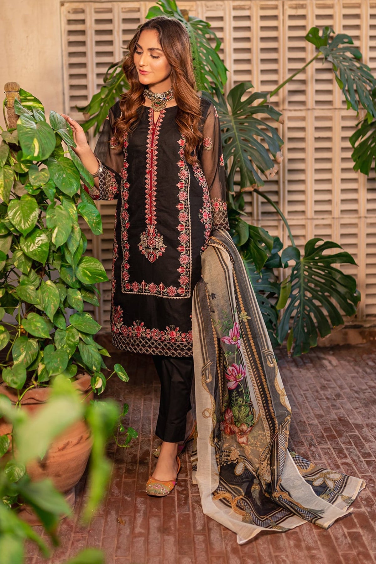 Panache Apparel Stitched Luxury Collection-Dark