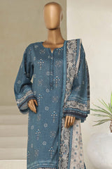Sada Bahar Stitched 3 Piece Printed Lawn Vol-05 Suit-PR-2760-Green