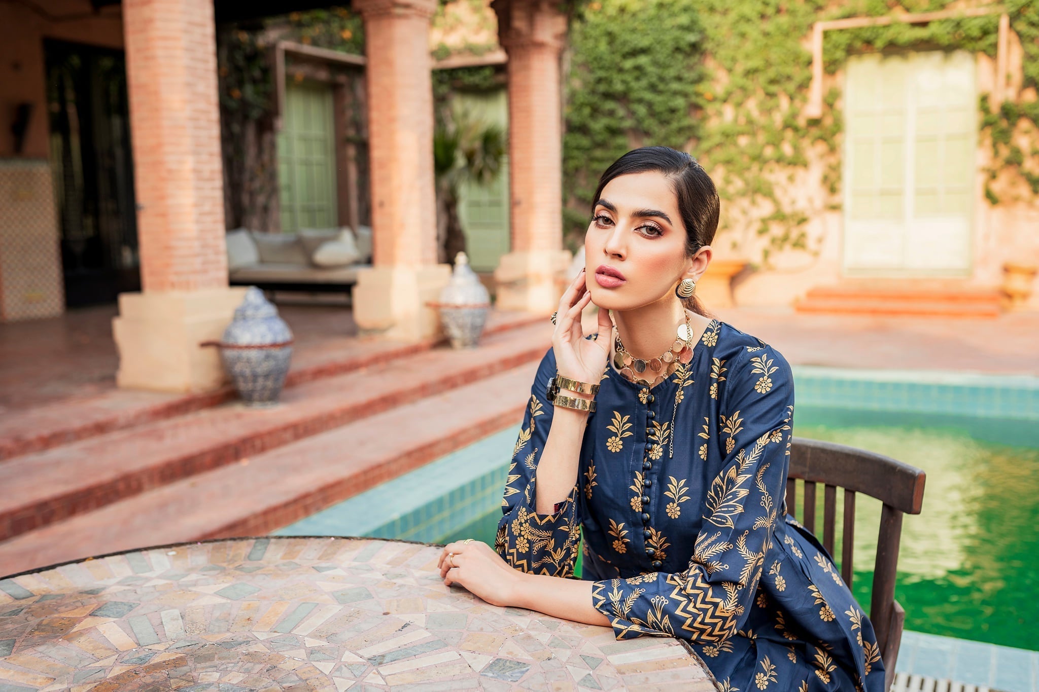 Raahi by Panache Apparel Stitched Collection-Ice