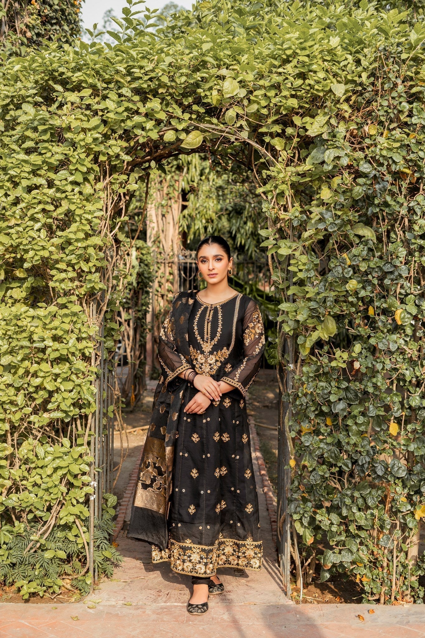 Panache Apparel Stitched Frock Collection-Roshanay