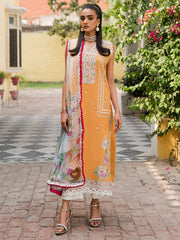 Wisteria by Roheenaz Unstitched 3 Piece Summer Lawn V-II Suit-27-A-Elaheh