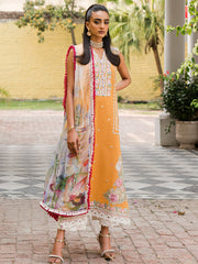 Wisteria by Roheenaz Unstitched 3 Piece Summer Lawn V-II Suit-27-A-Elaheh