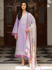 Wisteria by Roheenaz Unstitched 3 Piece Summer Lawn V-II Suit-27-B-Giti