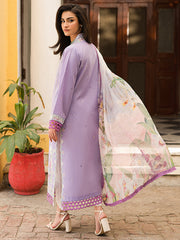 Wisteria by Roheenaz Unstitched 3 Piece Summer Lawn V-II Suit-27-B-Giti