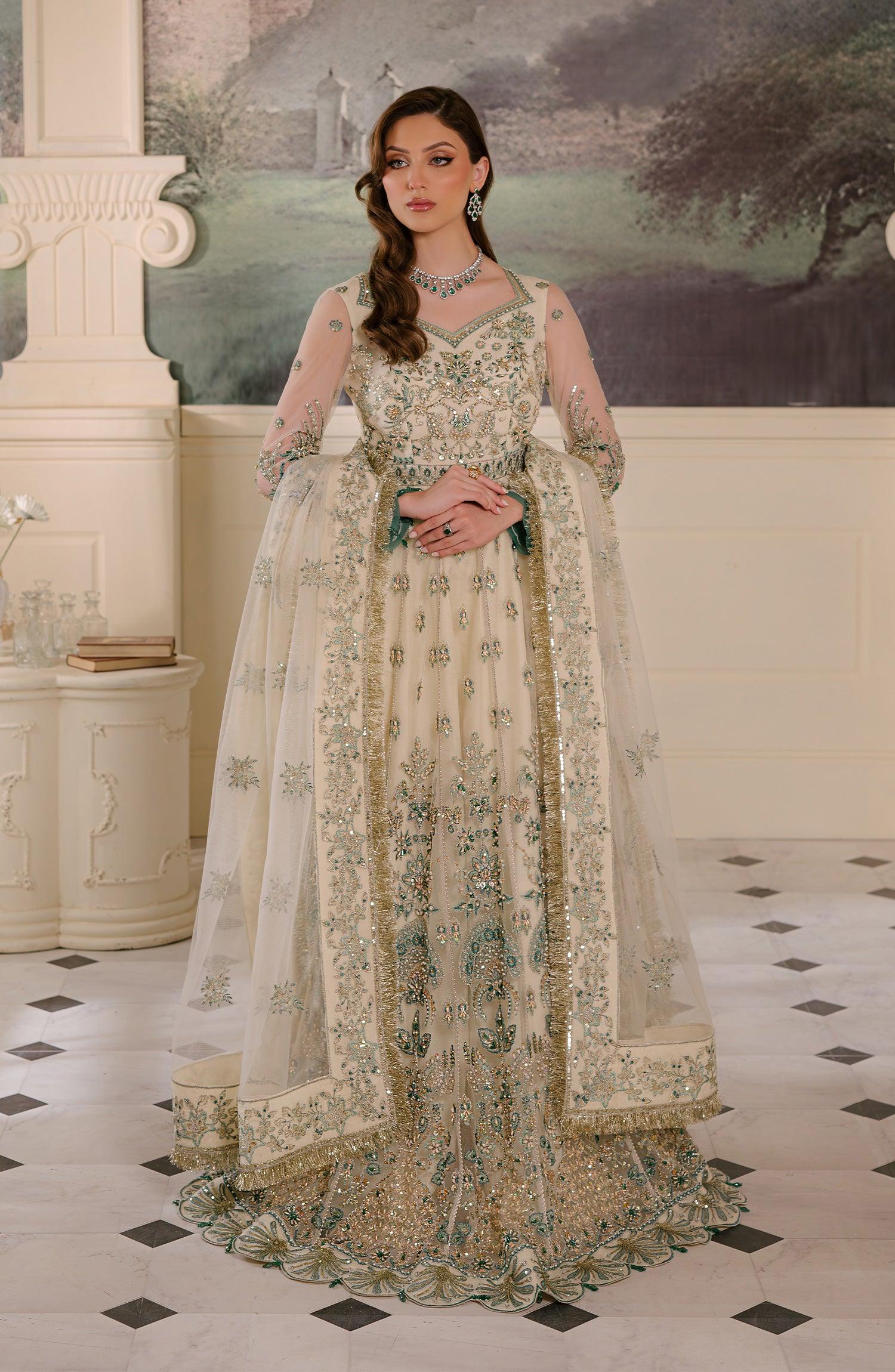 Reve Royal By Fabiha Fatima Unstitched 3 Piece Formals Collection'2025-Pearl