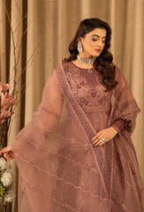 House Of Chiffon By Humdum Unstitched 3 Piece Luxury Formals Suit-D12