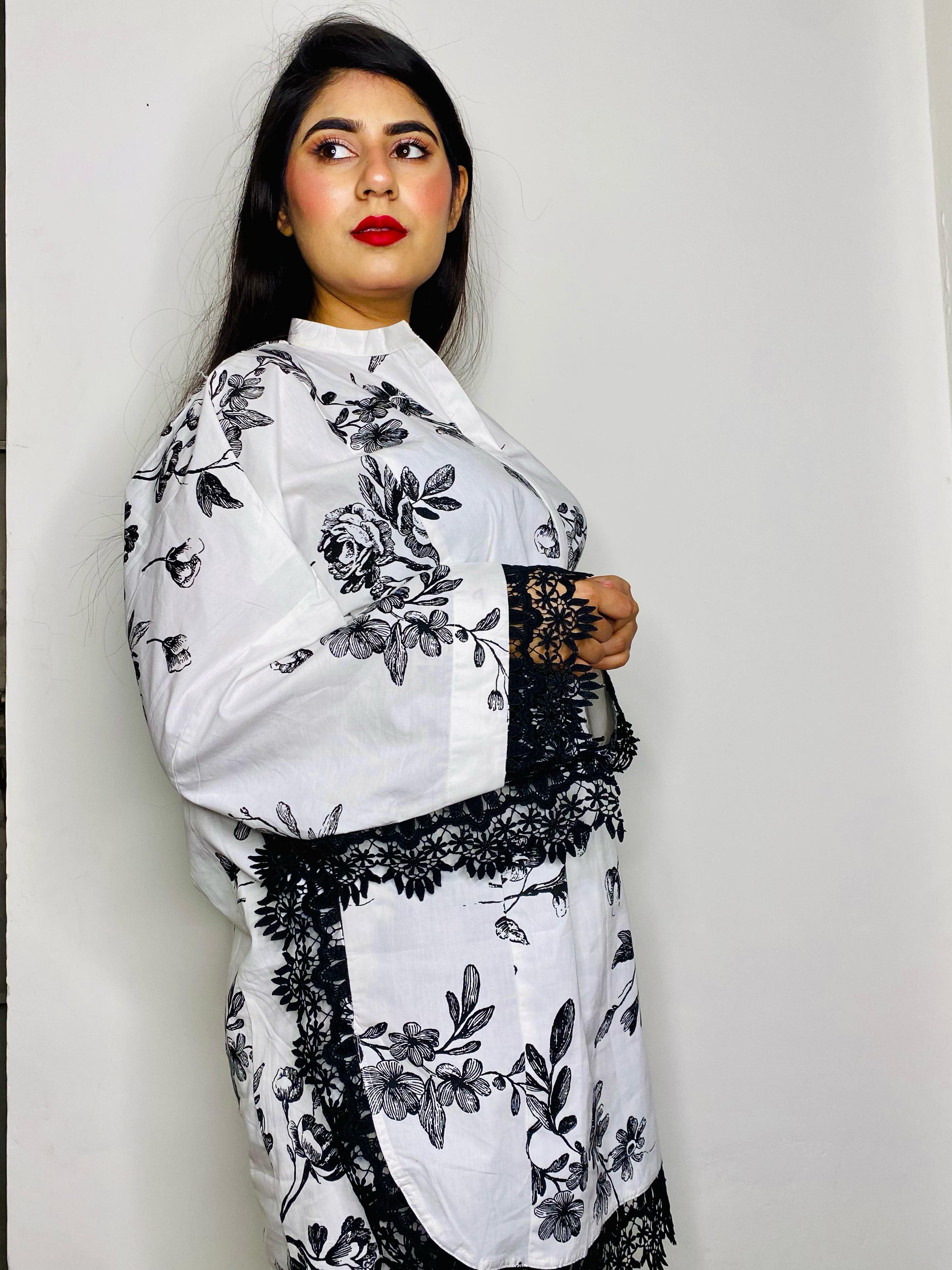 Urban Cut 2 Piece Cotton Printed  Co- Ord Set