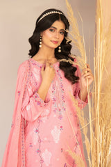 Zaylee By Tawakkal Unstitched 3 Piece Emb Broshia Lawn Suit-D-2832