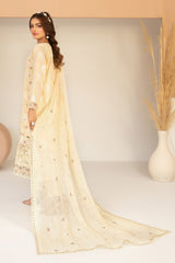 Zaylee By Tawakkal Unstitched 3 Piece Emb Broshia Lawn Suit-D-2834