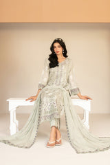 Zaylee By Tawakkal Unstitched 3 Piece Emb Broshia Lawn Suit-D-2835