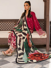 Wisteria by Roheenaz Unstitched 3 Piece Summer Lawn V-II Suit-28-A-Gohar
