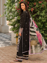 Wisteria by Roheenaz Unstitched 3 Piece Summer Lawn V-II Suit-28-B-Hayat