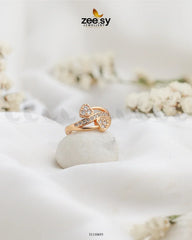 Amora Ring Golden - Zeesy Jewellery