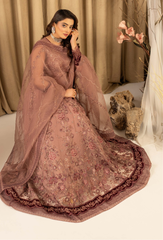 House Of Chiffon By Humdum Unstitched 3 Piece Luxury Formals Suit-D12