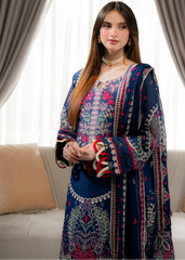Meerak Stitched 3 Piece Emb Lawn Suit-Niva