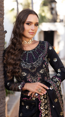 Zeenat Vol 23 By Zebtan Unstitched 3 Piece Luxury Formals Suit-ZN-08| Zeenat Vol 23