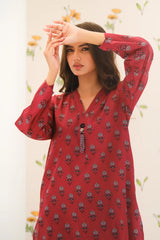 Dhaga Stitched 2 Piece Lawn Collection'2025-Matching separate 0028