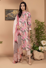 Zara By Humdum Unstitched 3 Piece Winter Collection'2024-D-09