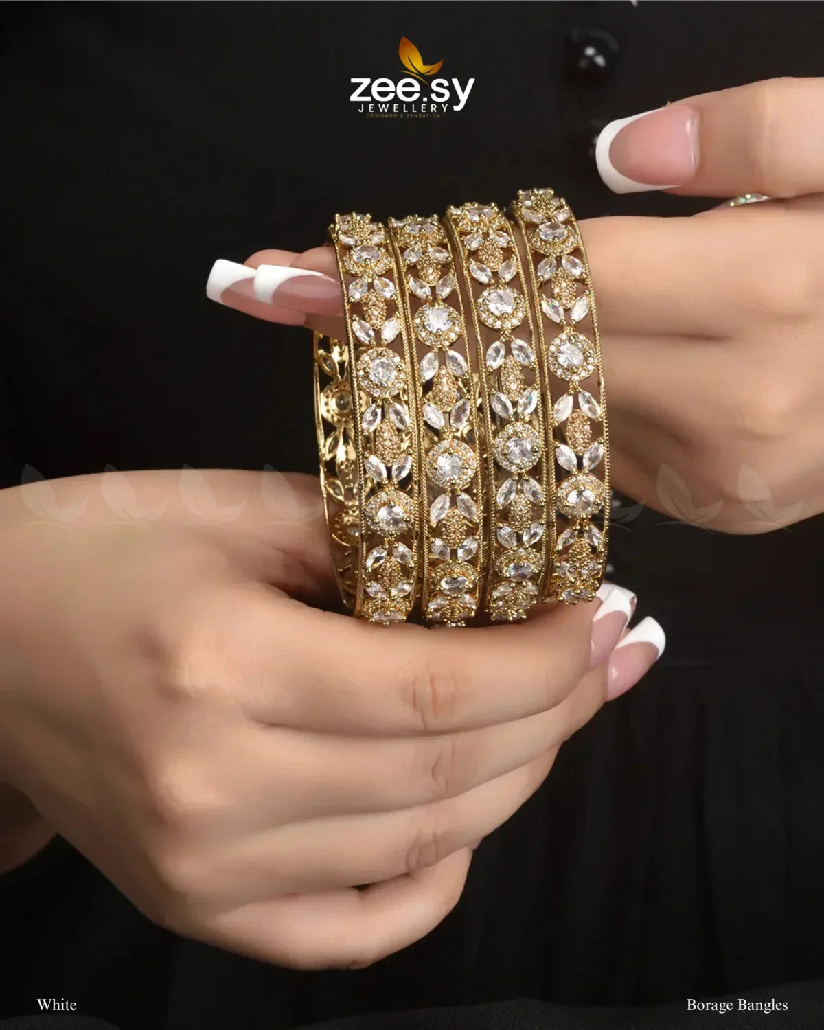 Borage Bangles - Zeesy Jewellery