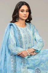 Casca By Tawakkal Unstitched 3 Piece Emb Lawn Suit-D-2905