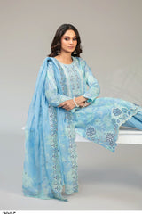 Casca By Tawakkal Unstitched 3 Piece Emb Lawn Suit-D-2905