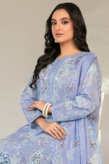 Casca By Tawakkal Unstitched 3 Piece Emb Lawn Suit-D-2908