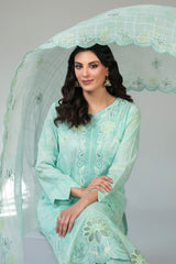 Casca By Tawakkal Unstitched 3 Piece Emb Lawn Suit-D-2910