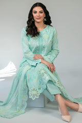 Casca By Tawakkal Unstitched 3 Piece Emb Lawn Suit-D-2910