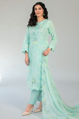 Casca By Tawakkal Unstitched 3 Piece Emb Lawn Suit-D-2910