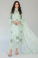 Casca By Tawakkal Unstitched 3 Piece Emb Lawn Suit-D-2911