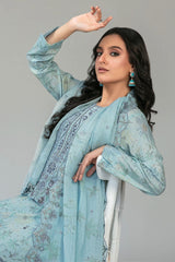 Casca By Tawakkal Unstitched 3 Piece Emb Lawn Suit-D-2916