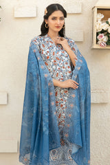 Shehrnaaz By Tawakkal Unstitched 3 Piece Emb Lawn Suit-D-2951