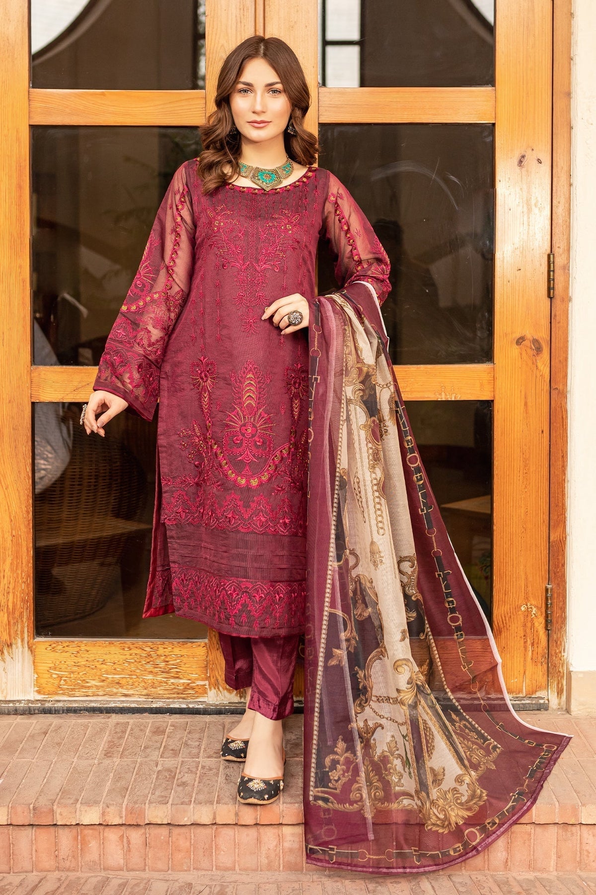 Panache Apparel Stitched Luxury Collection-Ozzy