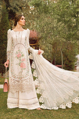 Voyage A Luxe by Maria B Unstitched 3 Piece Luxury Eid Lawn Suit-MVL-02-A