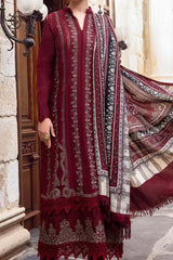 M Print by Maria B Unstitched 3 Piece Winter Suit-MPT-2002-A