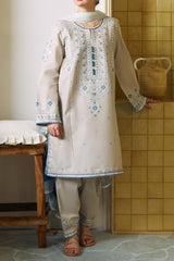 Coco by Zara Shahjahan Unstitched 3 Piece Lawn Suit-02-A-Bano