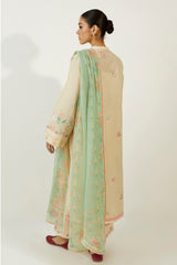 Coco by Zara Shahjahan Unstitched 3 Piece Lawn Vol-02 Suit-ZSC-02-A