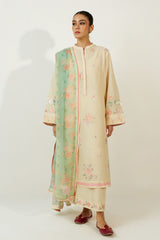 Coco by Zara Shahjahan Unstitched 3 Piece Lawn Vol-02 Suit-ZSC-02-A