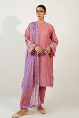 Coco by Zara Shahjahan Unstitched 3 Piece Lawn Vol-02 Suit-ZSC-02-B